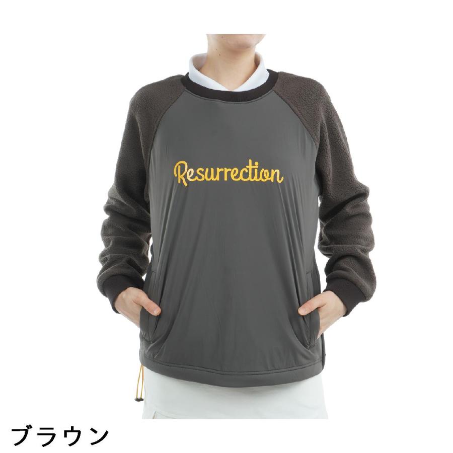 レザレクション Resurrection ウインドブロック ボアクルーネック プル