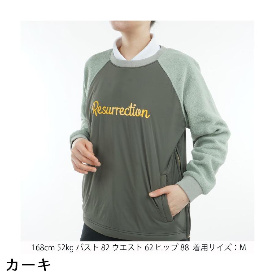 レザレクション Resurrection ウインドブロック ボアクルーネック プル