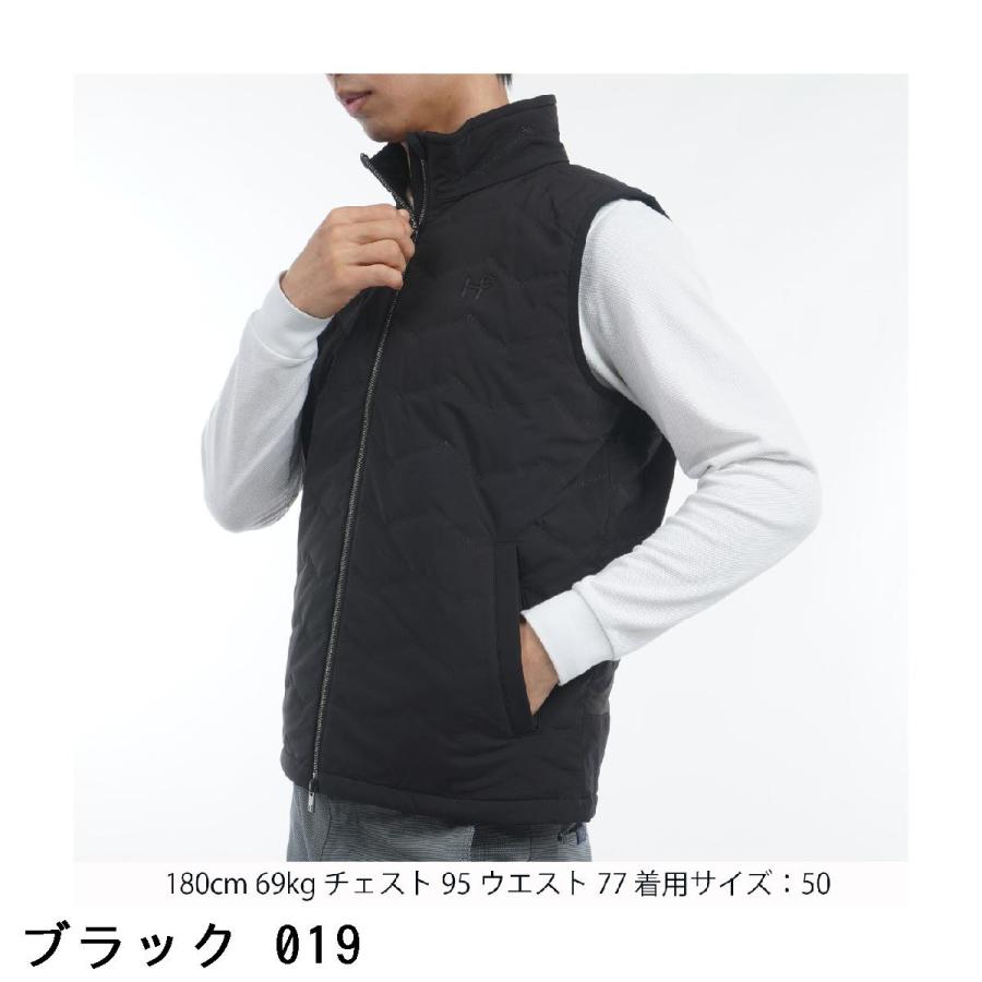 ヒールクリーク　Heal Creek　ストレッチ ツイルピンソニックキルトベスト Heal Creek（ヒールクリーク） ストレッチ ツイルピンソニックキルト