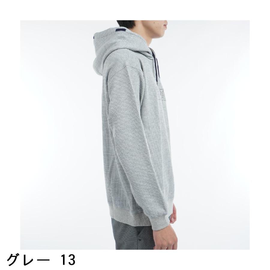 Rosasen（ロサーセン） エアーストレッチワッフル裏起毛パーカー : GDO