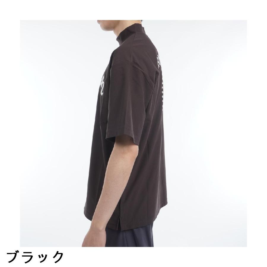 アーマーイン ARMOURIN ルーズ モックネック 半袖Tシャツ : GDOゴルフ