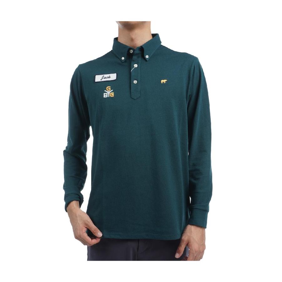ゴールデンベア　GB GOLF　長袖ポロシャツ ゴールデンベア GB GOLF ツアー長袖ポロシャツ : GDOゴルフショップ