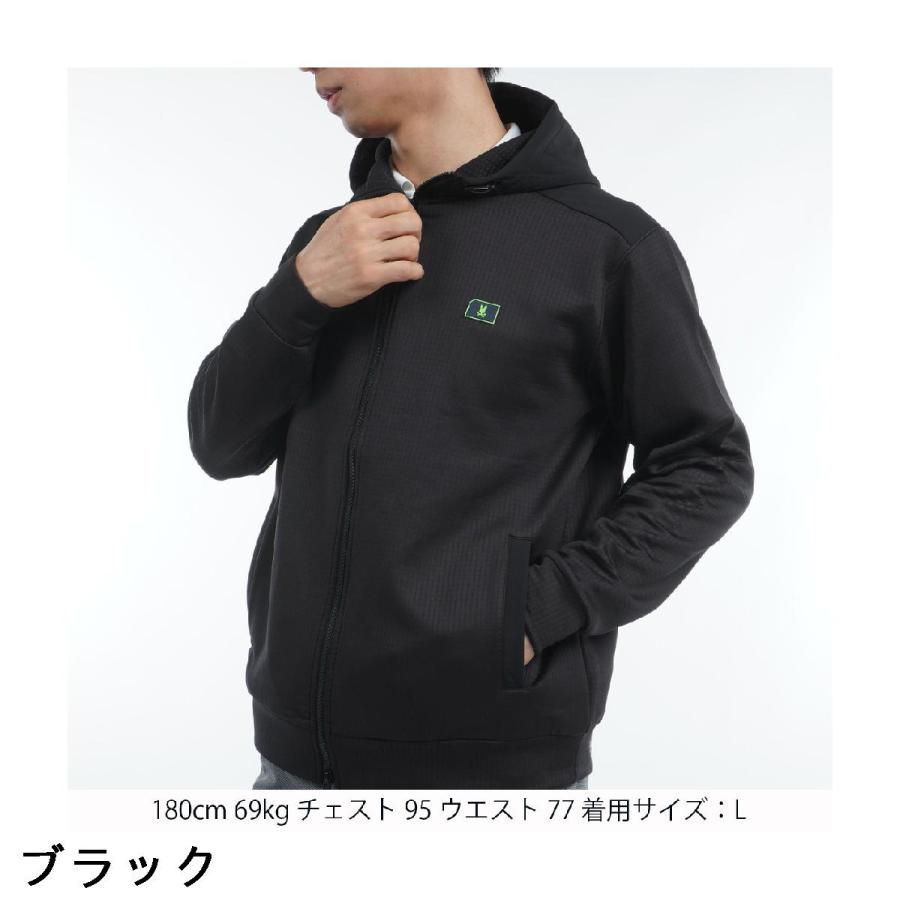 Psycho Bunny（サイコバニー） ダンボールニット ジップパーカー : GDO