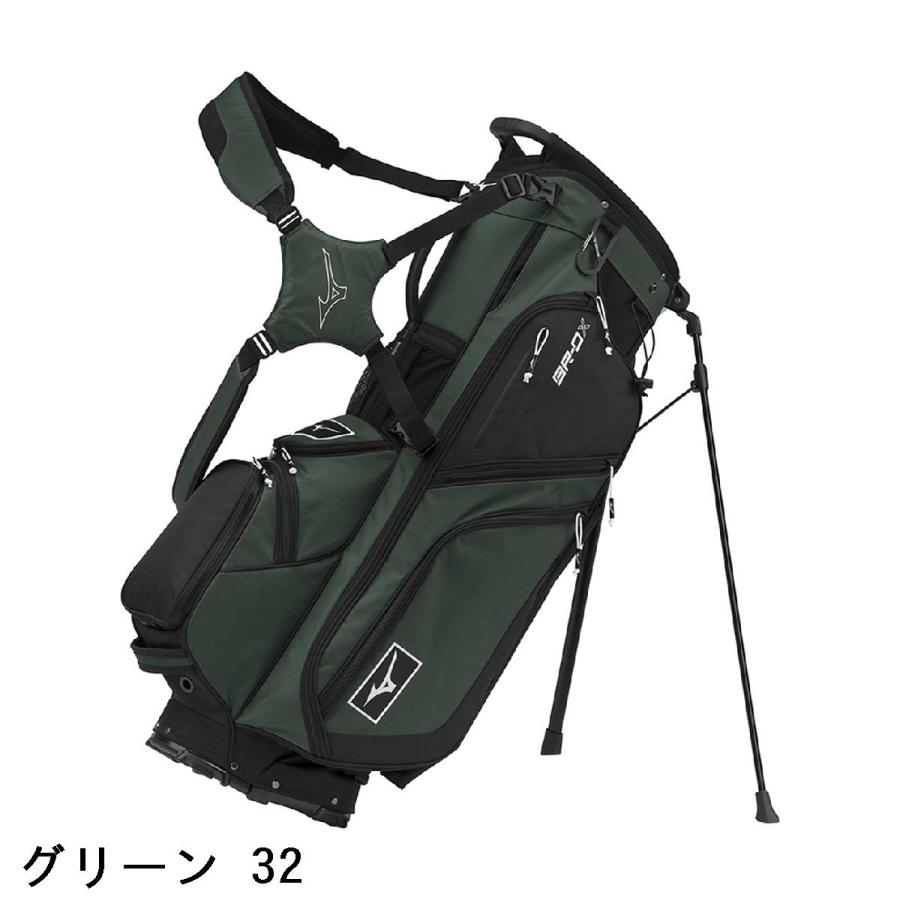 0831-037 ミズノ　ゴルフ用キャディバッグ MIZUNO（ミズノ） MIZUNO BR-DX スタンドキャディバッグ : GDOゴルフ