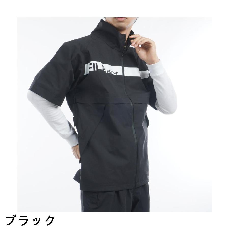 FILA フィラ 2WAY レインウェア上下セット : GDOゴルフショップ