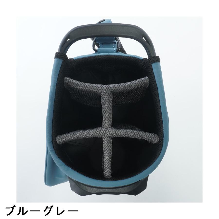 PRGR プロギアキャディバック　新品未使用　ブルーグレー PRGR（プロギア） カジュアルスタンドキャディバッグ : GDOゴルフ