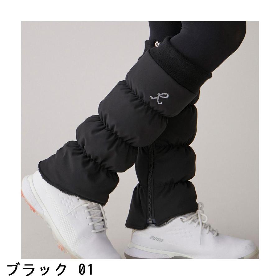 ジュンアンドロペ レディースゴルフ ブラックレッグウォーマー 美品