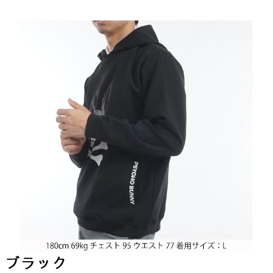 Psycho Bunny ゴルフ用フーディ・パーカー GOLF] バニーロゴ パイピング パーカ｜Psycho Bunny｜サイコ