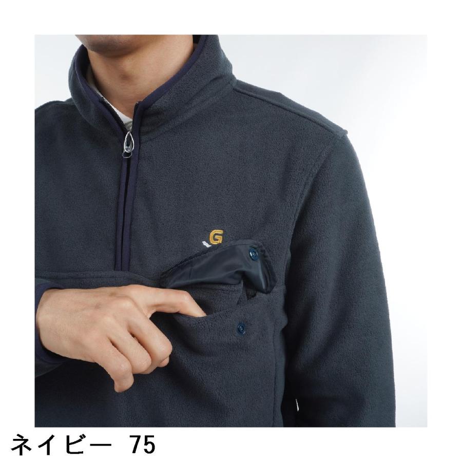 ゴールデンベア GB GOLF SPIKEハーフジップスウェット ゴルフウェア