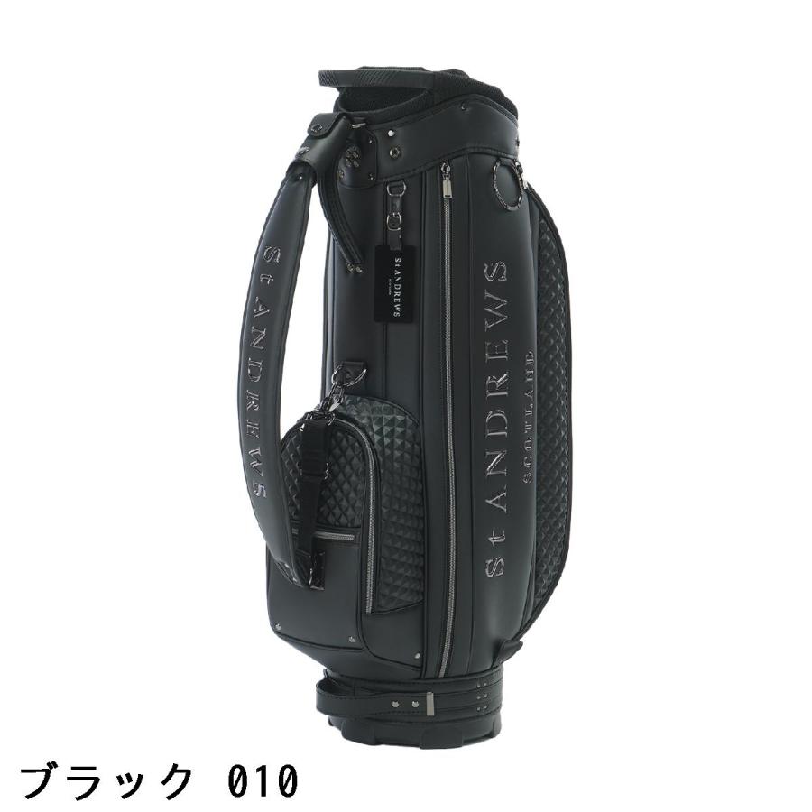 セント・アンドリュース St ANDREWS ピラミッドエンボスキャディバッグ