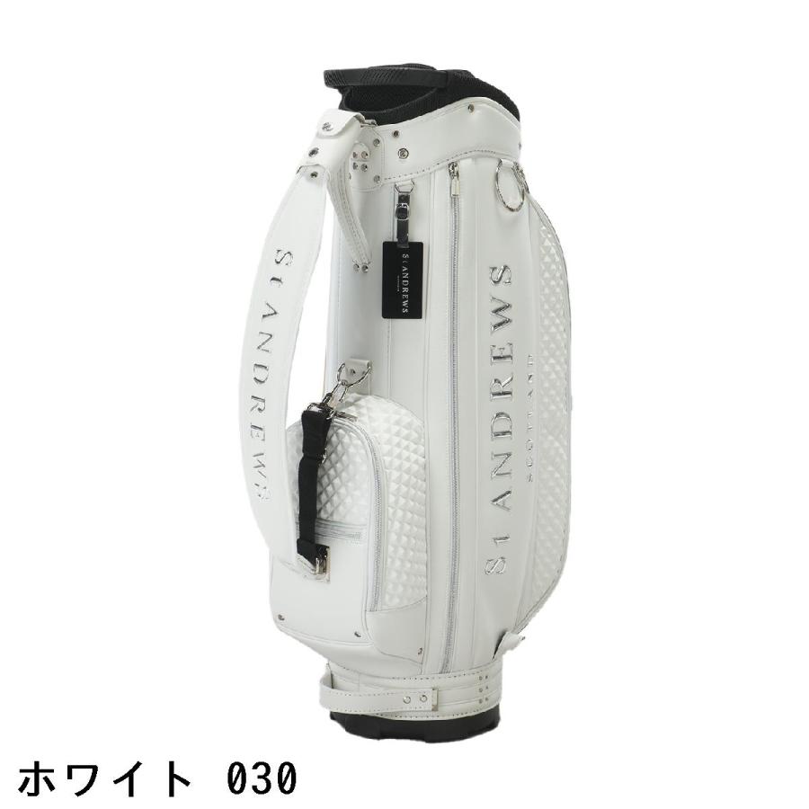 セント・アンドリュース St ANDREWS ピラミッドエンボスキャディバッグ