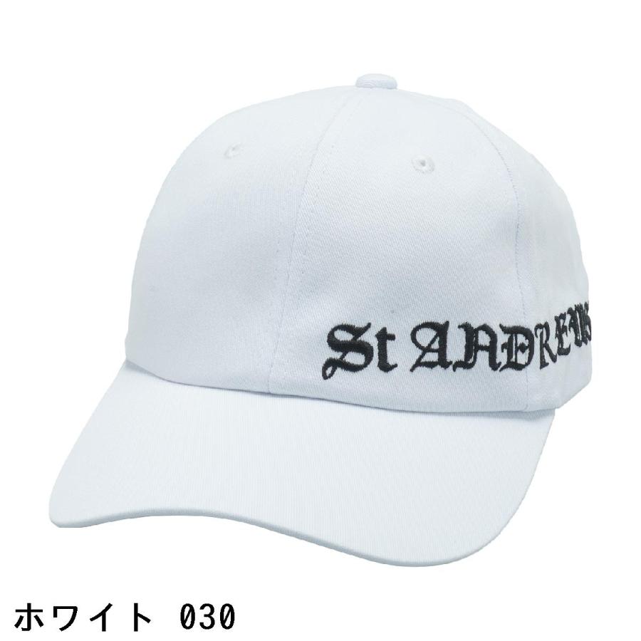 St ANDREWS セント・アンドリュース 刺繍ロゴキャップ : GDOゴルフ