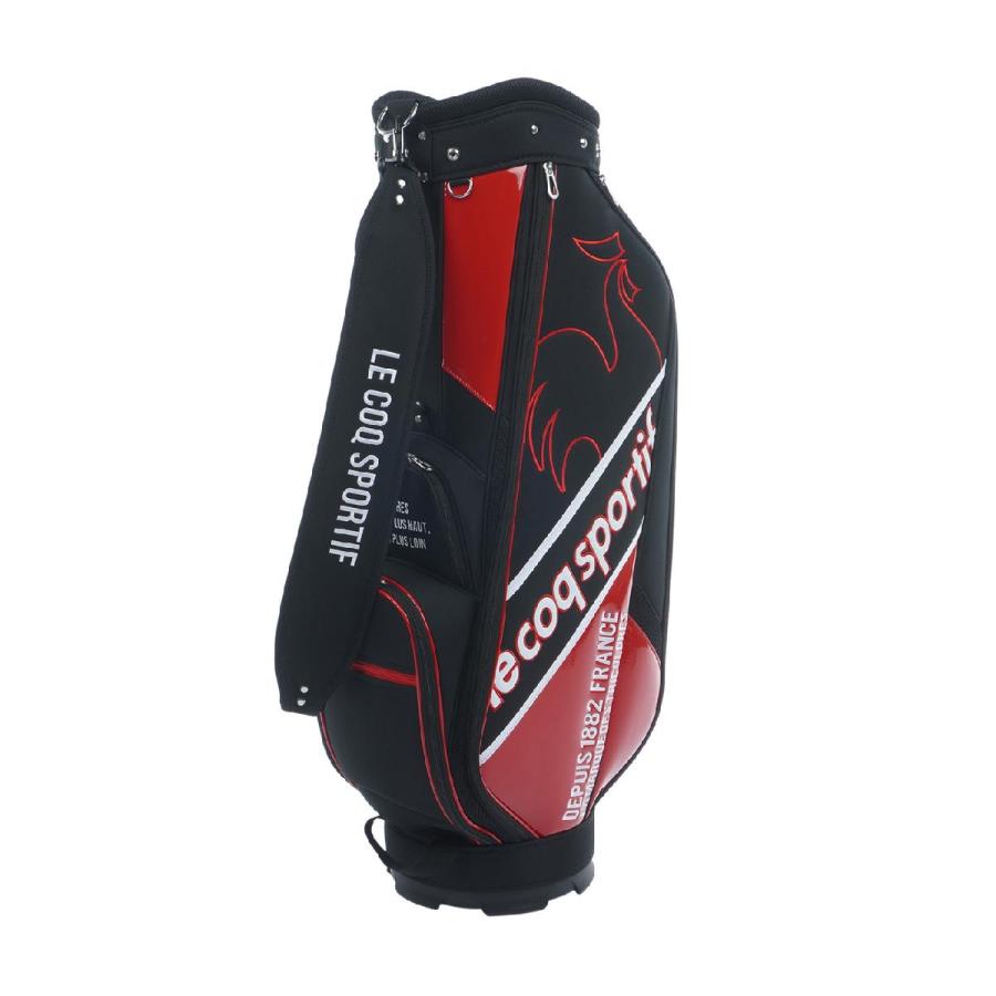 【送料込み】美品　ルコックスポルティフ　軽量キャディバッグ　ゴルフバッグ le coq sportif GOLF ルコックスポルティフ ゴルフ Le シューズ