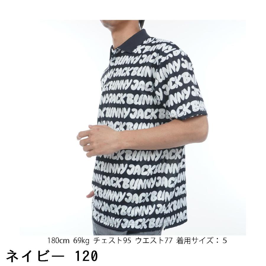 Jack Bunny!!（ジャックバニー） スパン鹿の子 半袖ポロシャツ : GDO