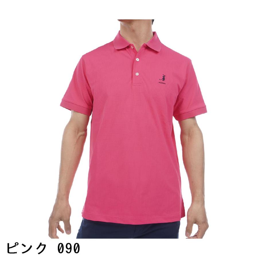 ジャックバニー Jack Bunny!! 天竺メッシュ 半袖ポロシャツの画像