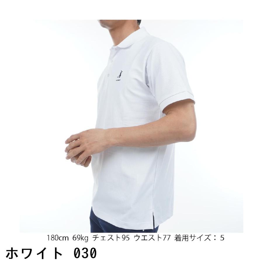 ジャックバニー Jack Bunny!! 天竺メッシュ 半袖ポロシャツの画像