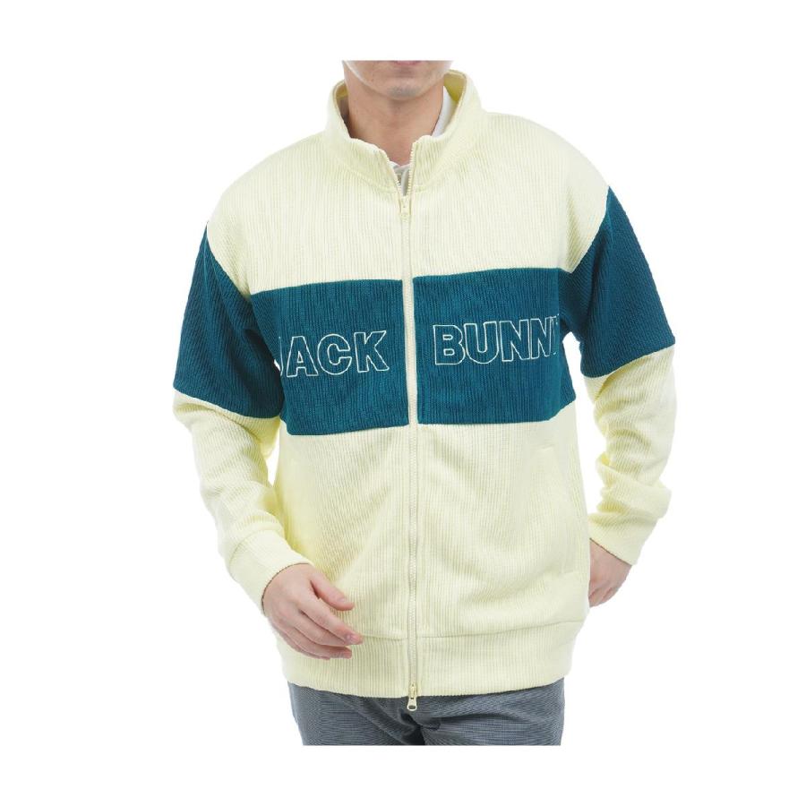 美品 ジャックバニー クォーターゲージ ジップブルゾン パーカー 0