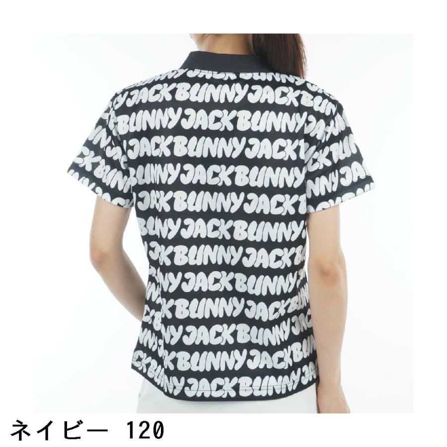 Jack Bunny!!（ジャックバニー） スパン鹿の子 半袖ポロシャツ