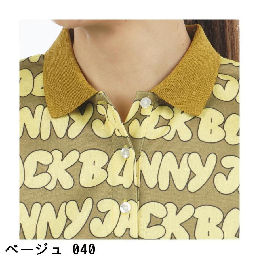 Jack Bunny!!（ジャックバニー） スパン鹿の子 半袖ポロシャツ