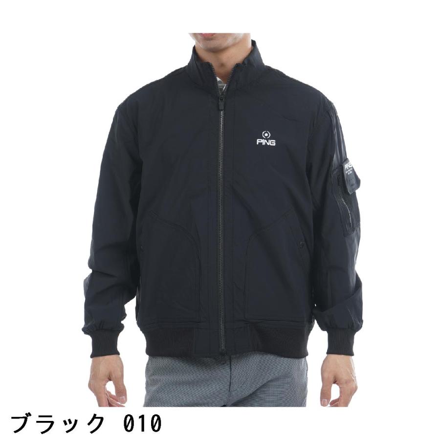 新品タグ付】PING ゴルフ ブルゾン Mサイズ コーデュラ素材 撥水 黒