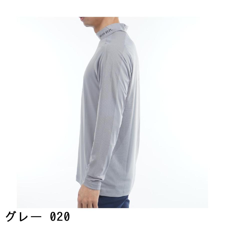 【新品】PING ハイネック メッシュ長袖シャツ PING（ピン） メッシュジャカード 長袖ハイネックシャツ : GDOゴルフ