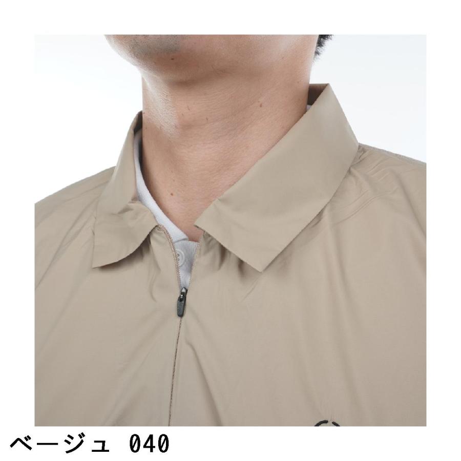 PING（ピン） コーデュラ半袖ハーフジップブルゾン : GDOゴルフ