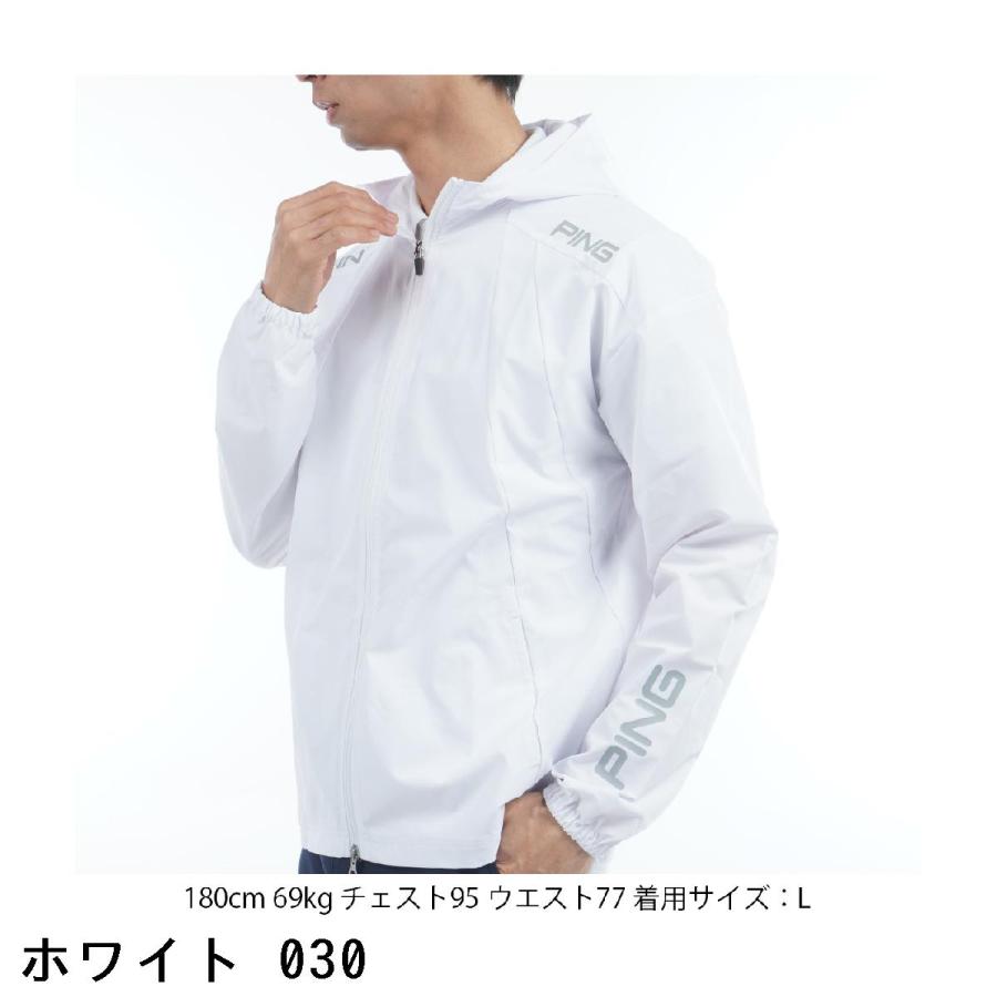 PING（ピン） アドエルム ストレッチクロス フーディーブルゾン : GDO