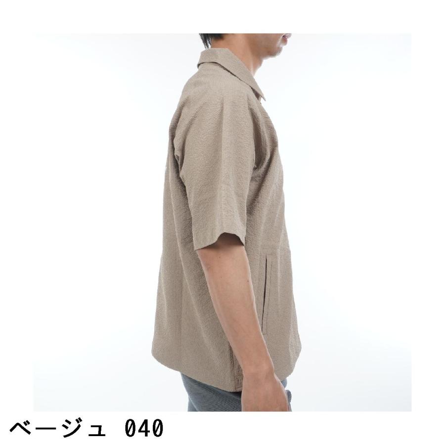 PING（ピン） シアサッカー 半袖フルジップシャツ : GDOゴルフショップ