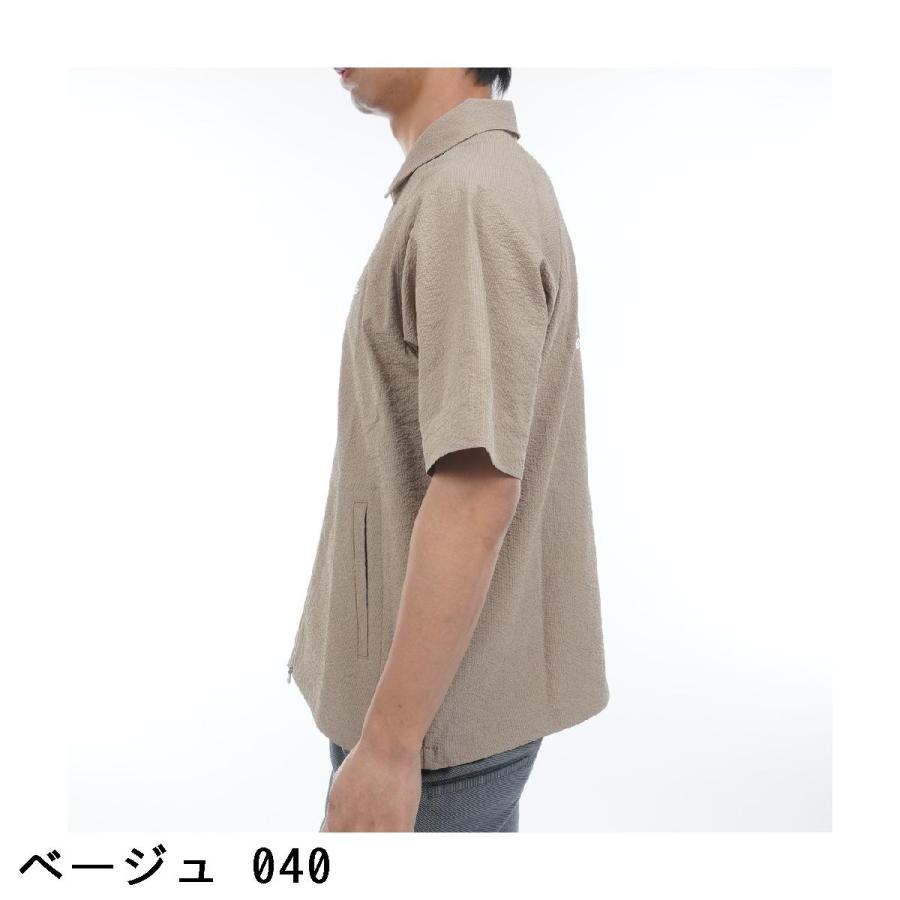 PING（ピン） シアサッカー 半袖フルジップシャツ : GDOゴルフショップ