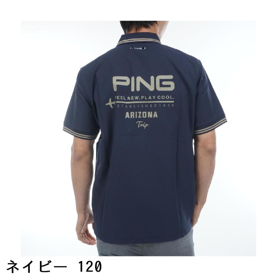 PING（ピン） 二重織半袖ポロシャツ : GDOゴルフショップ Yahoo!店