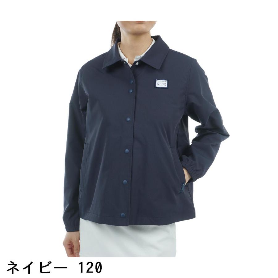 ピン　PING　ストレッチタフタ コーチジャケット PING（ピン） ストレッチ タフタコーチジャケット レディス : GDO