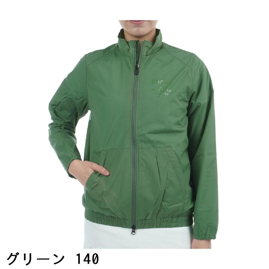 PING ブルゾン PING（ピン） ナイロンコーティング フルジップブルゾン レディス