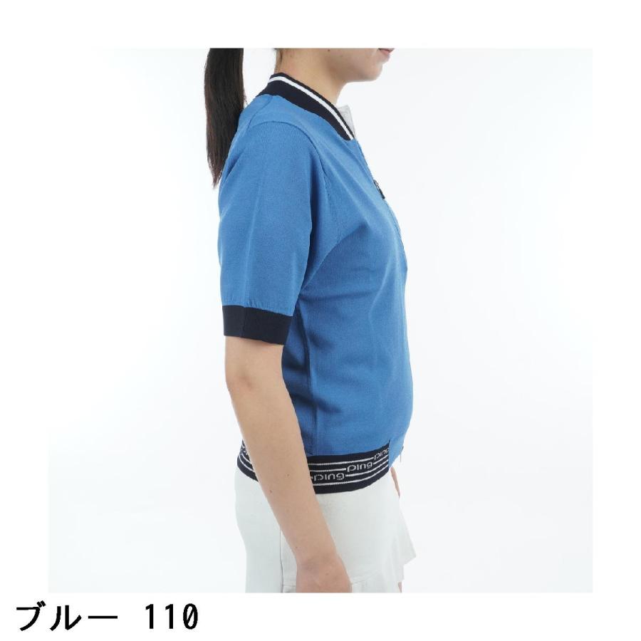 【美品】PING ピン　レディース 半袖 ニットパーカー LL ブラック PING（ピン） 半袖セーター レディス : GDOゴルフショップ Yahoo!店