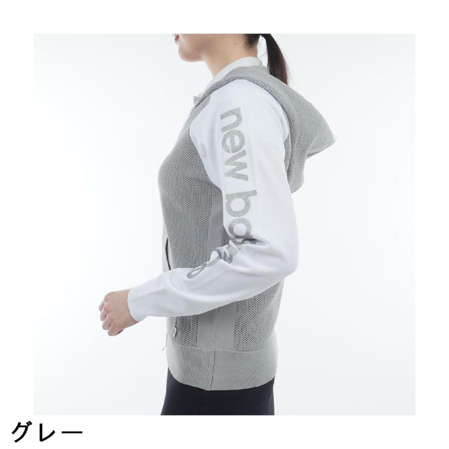 ニューバランス　New Balance　フルジップニットフーディー　レディス New Balance Golf ニューバランス フルジップニットフーディー