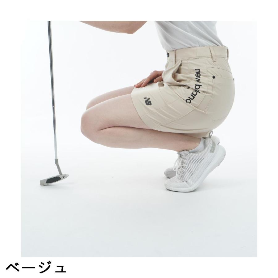 フ*ク様 New Balance ベージュ ロゴ入り スカートセット New Balance Golf（ニューバランスゴルフ） ニューバランス スカート