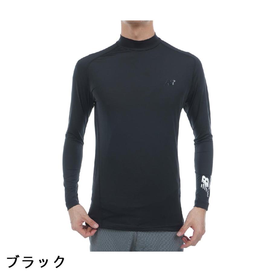 新品 ニューバランスゴルフ アシンメトリー 長袖モックネックシャツ ブラック アウトレット】長袖モックネックプルオーバー レディス(長袖シャツ