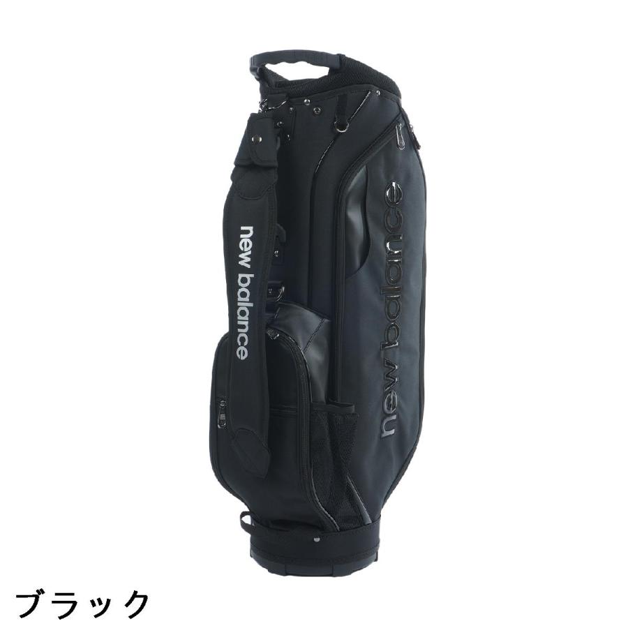 廃盤New Balance ゴルフキャディバッグ ブラック New Balance Golf（ニューバランスゴルフ） ニューバランス ロゴ