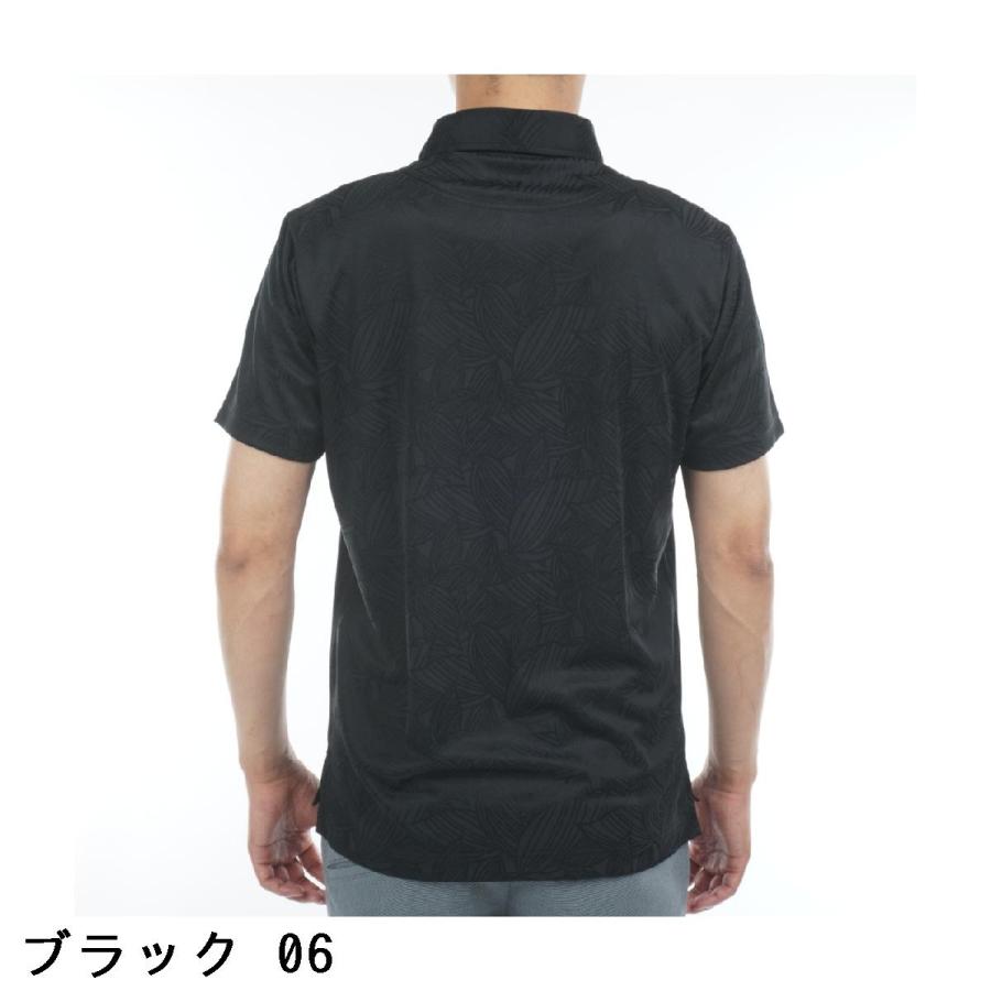 Titleist（タイトリスト） ストレッチ ボタニカルジャカード半袖