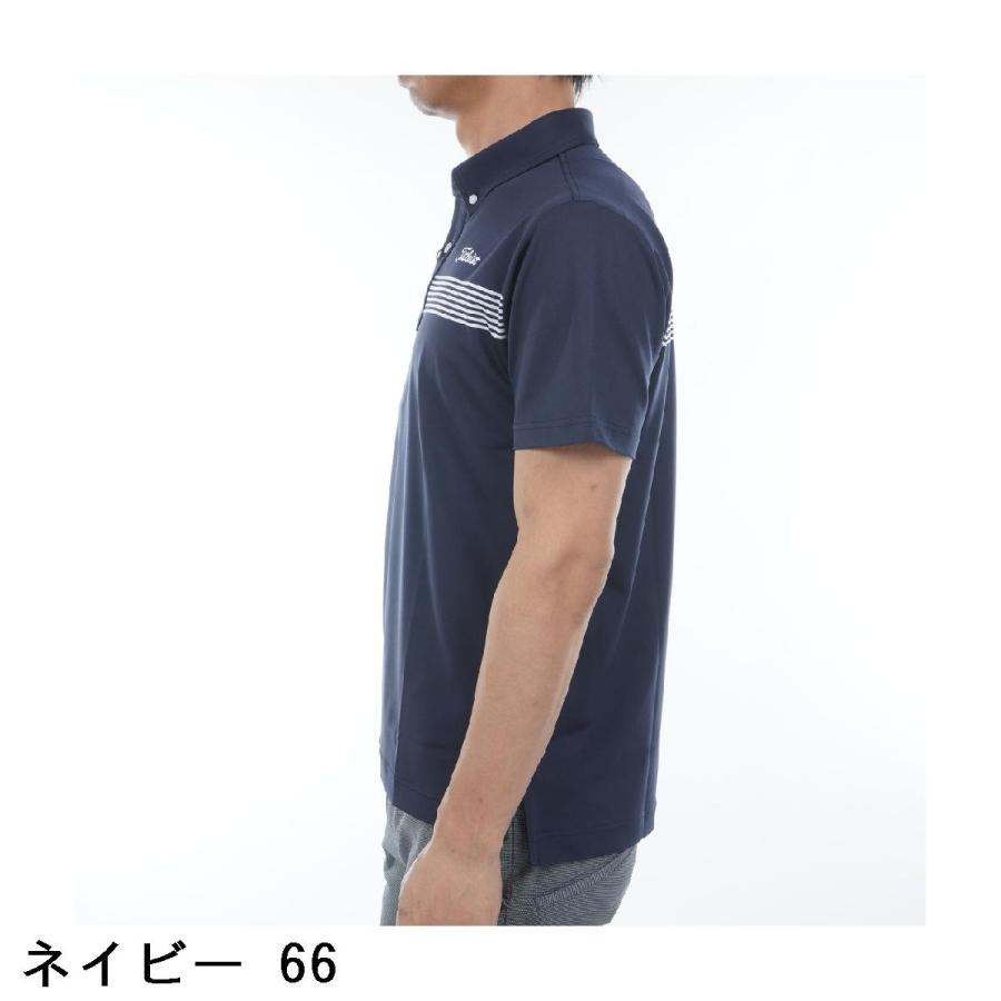 Titleist（タイトリスト） ストレッチ チェストストライプ先染め半袖