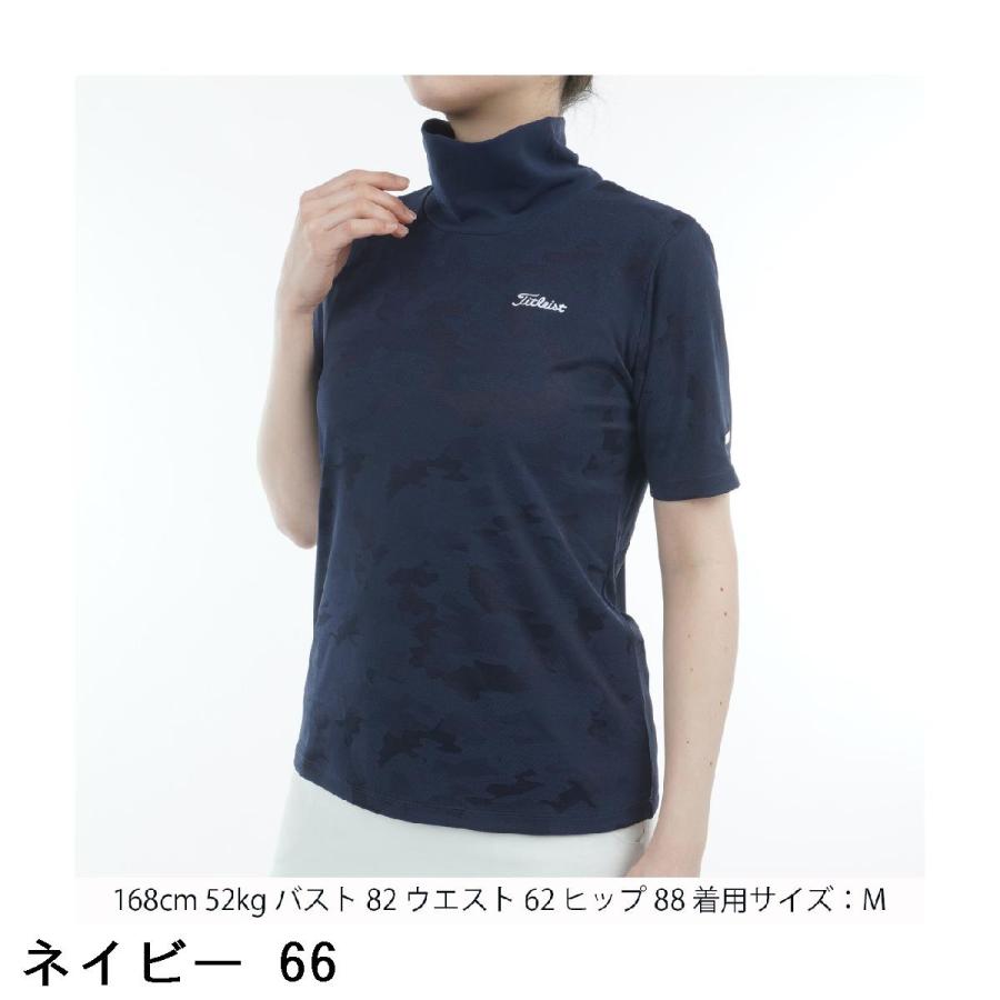Titleist - わずか☆Titleist golf☆タイトリスト韓国　リブ素材　ハイネック わずか☆Titleist golf☆タイトリスト韓国 リブ素材 ハイネック