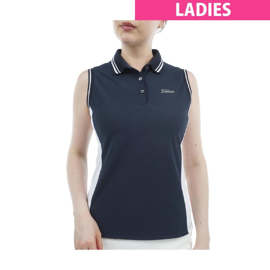Titleist（タイトリスト） ストレッチ ハイゲージ鹿の子 ノースリーブ