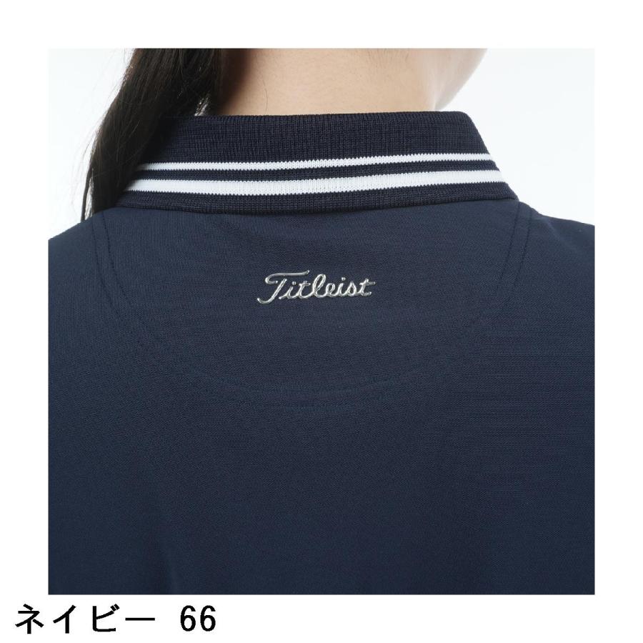 Titleist（タイトリスト） ストレッチ ハイゲージ鹿の子 ノースリーブ