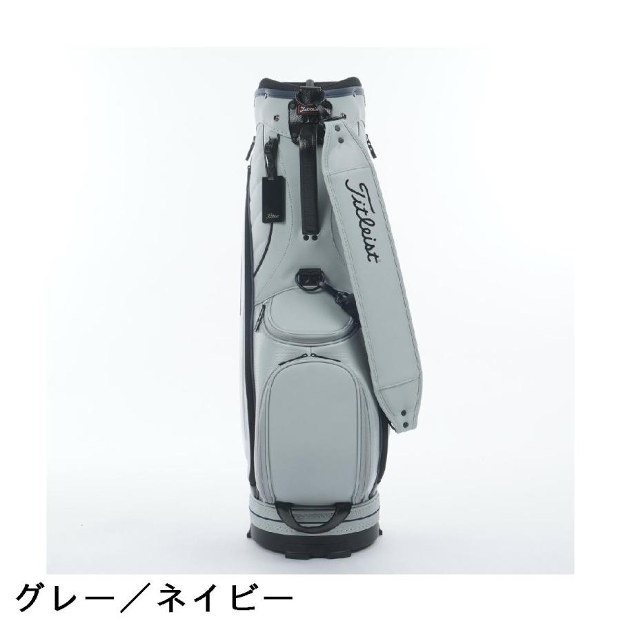 Titleist キャディバッグ ネイビー/グレー/ライム Titleist（タイトリスト） パフォーマンスJE キャディバッグ : GDO