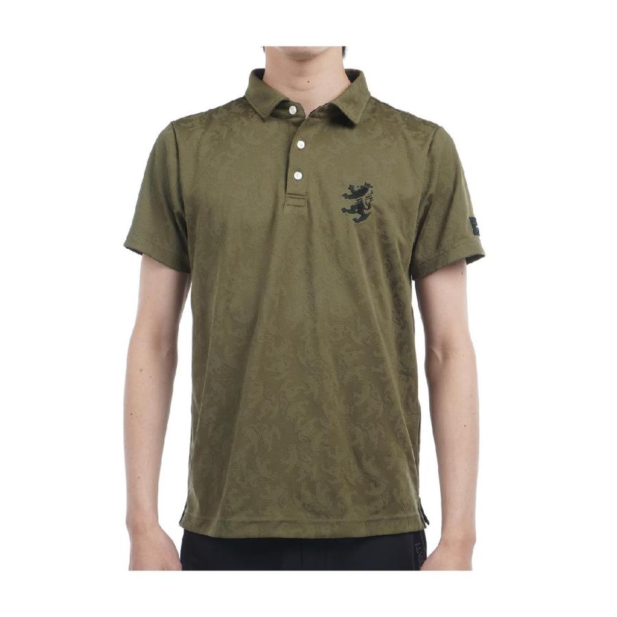 アドミラル　Admiral　ランパント ジャカード半袖ポロシャツ Admiral（アドミラル） ランパント ジャカード半袖ポロシャツ : GDO