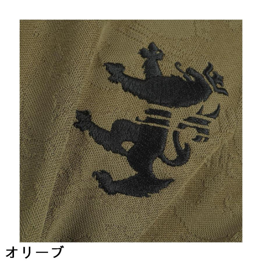 Admiral（アドミラル） ランパント ジャカード半袖ポロシャツ : GDO