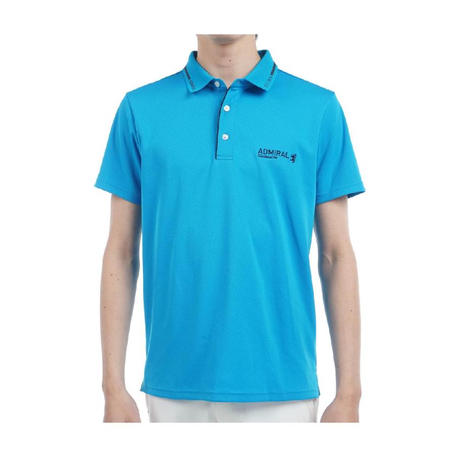 アドミラル　Admiral　カラタッチ 台襟付き半袖ポロシャツ Admiral（アドミラル） カラタッチ 台襟付き半袖ポロシャツ : GDO