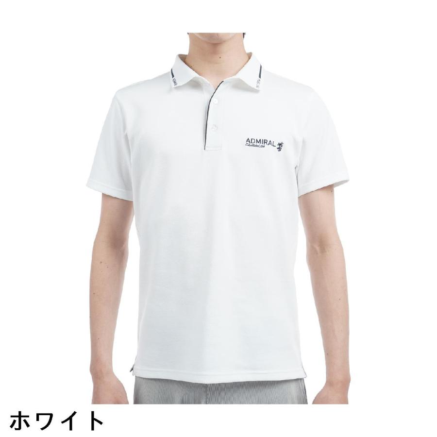Admiral（アドミラル） カラタッチ 台襟付き半袖ポロシャツ : GDO