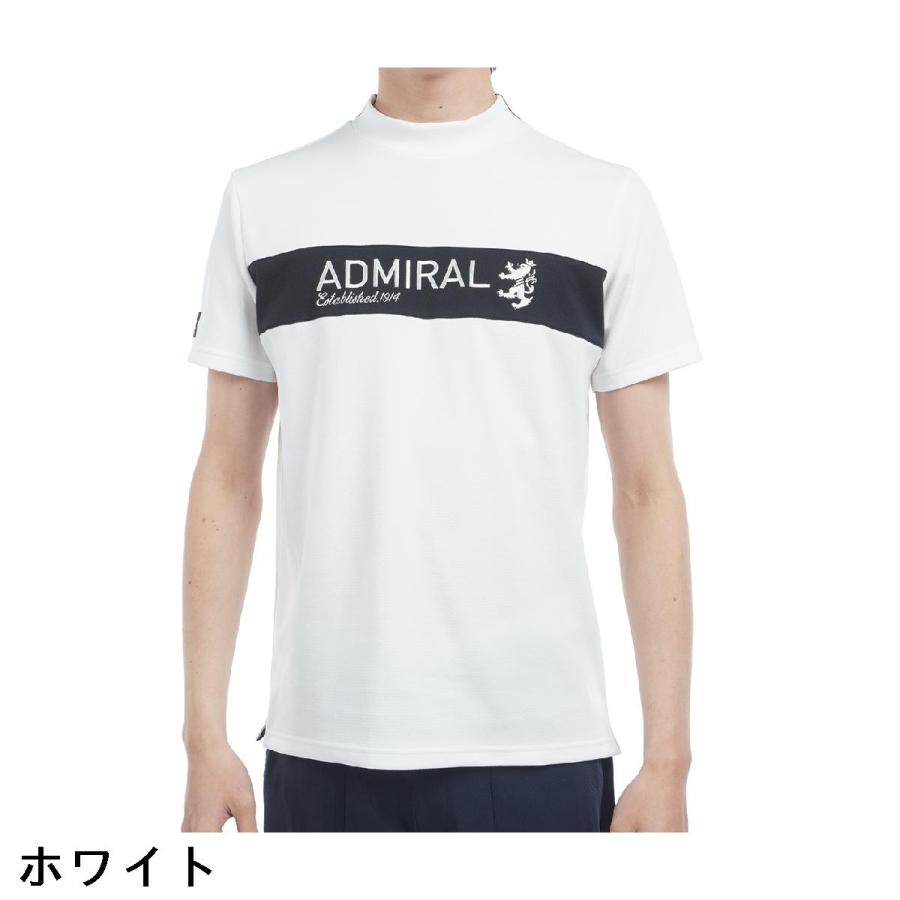 Admiral（アドミラル） カラタッチ モックネック半袖シャツ : GDO