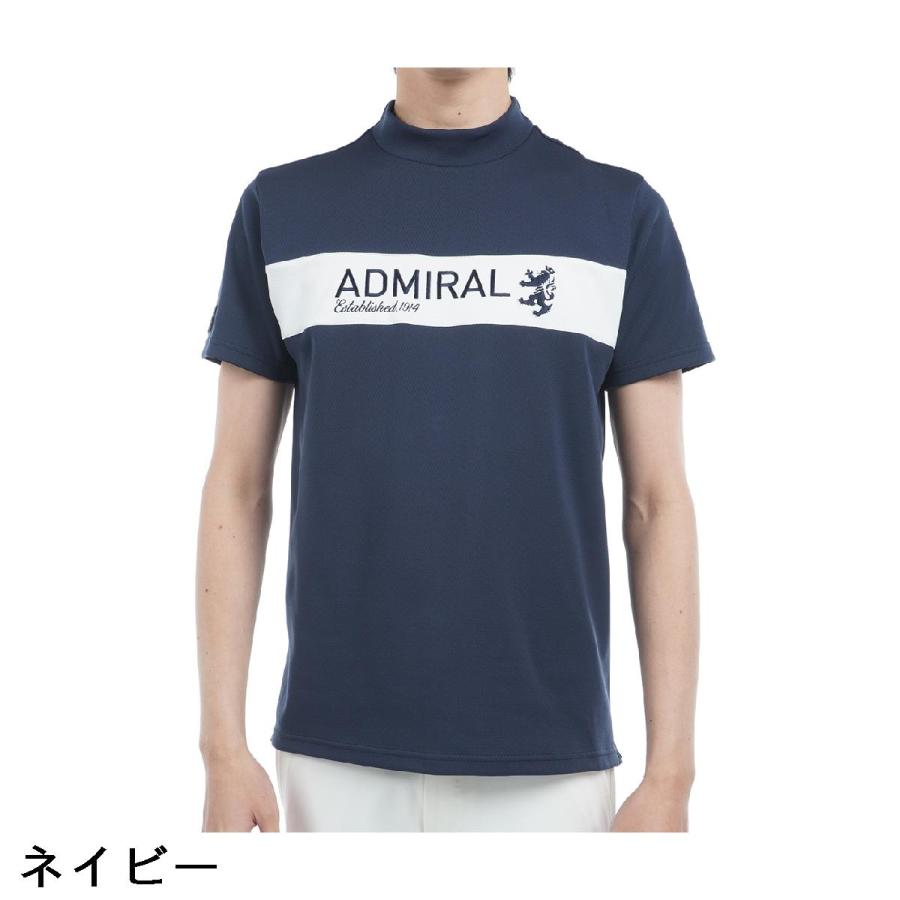 Admiral（アドミラル） カラタッチ モックネック半袖シャツ : GDO