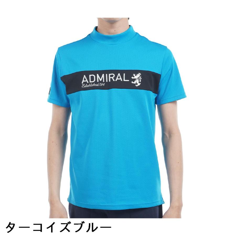 Admiral（アドミラル） カラタッチ モックネック半袖シャツ : GDO